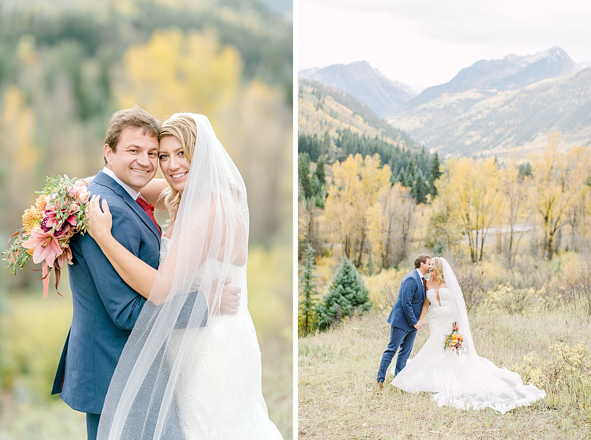Aspen Colorado fall wedding