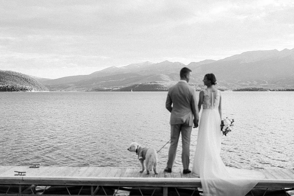 Lake Dillon elopement on film
