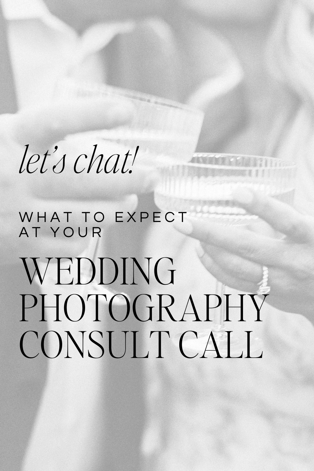What to expect at your wedding photography consultation call