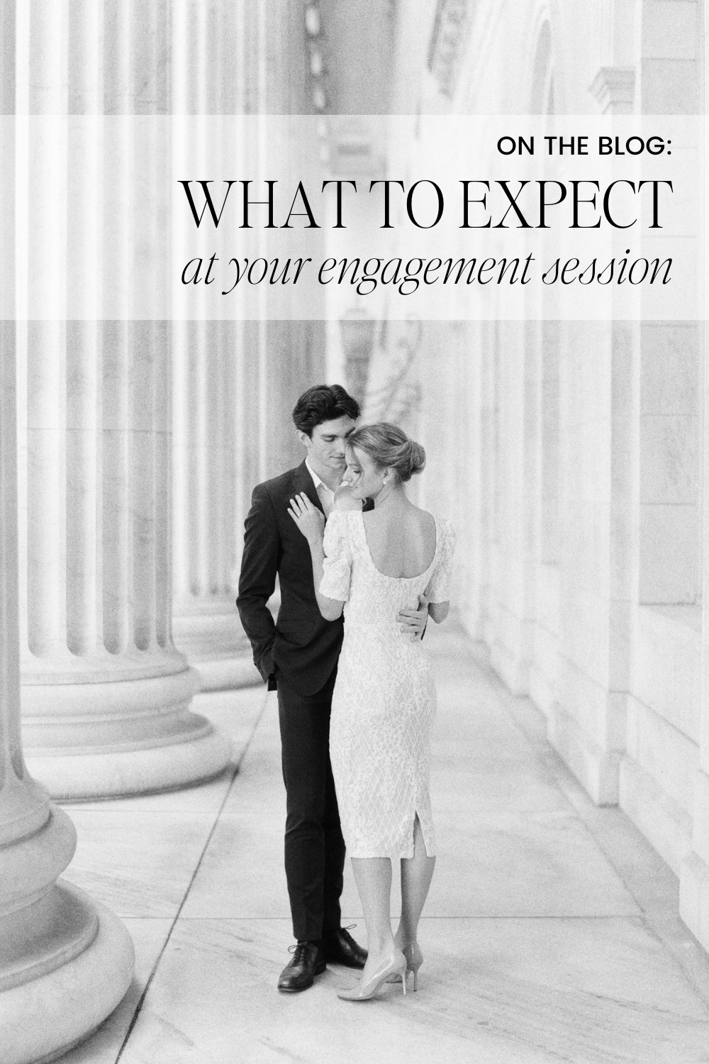 What to expect at your engagement photo session