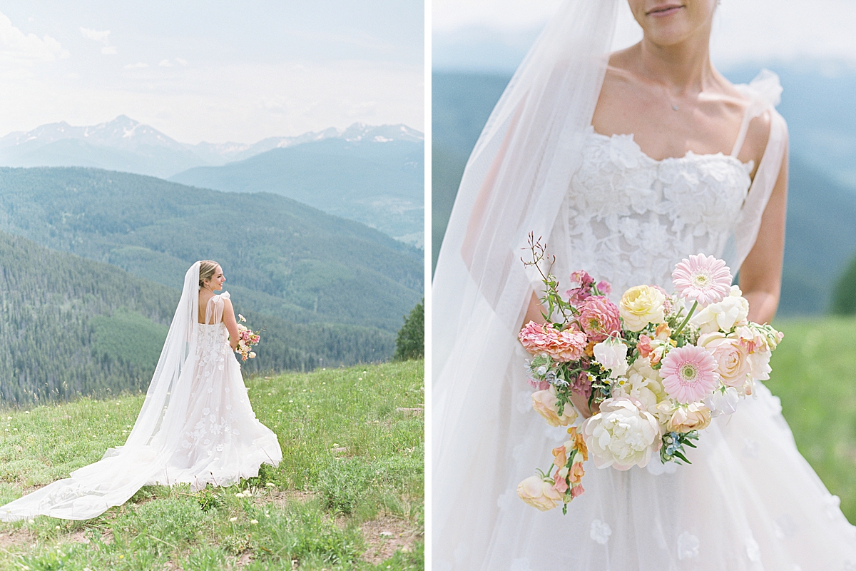 Vail Wedding Deck Summer Wedding