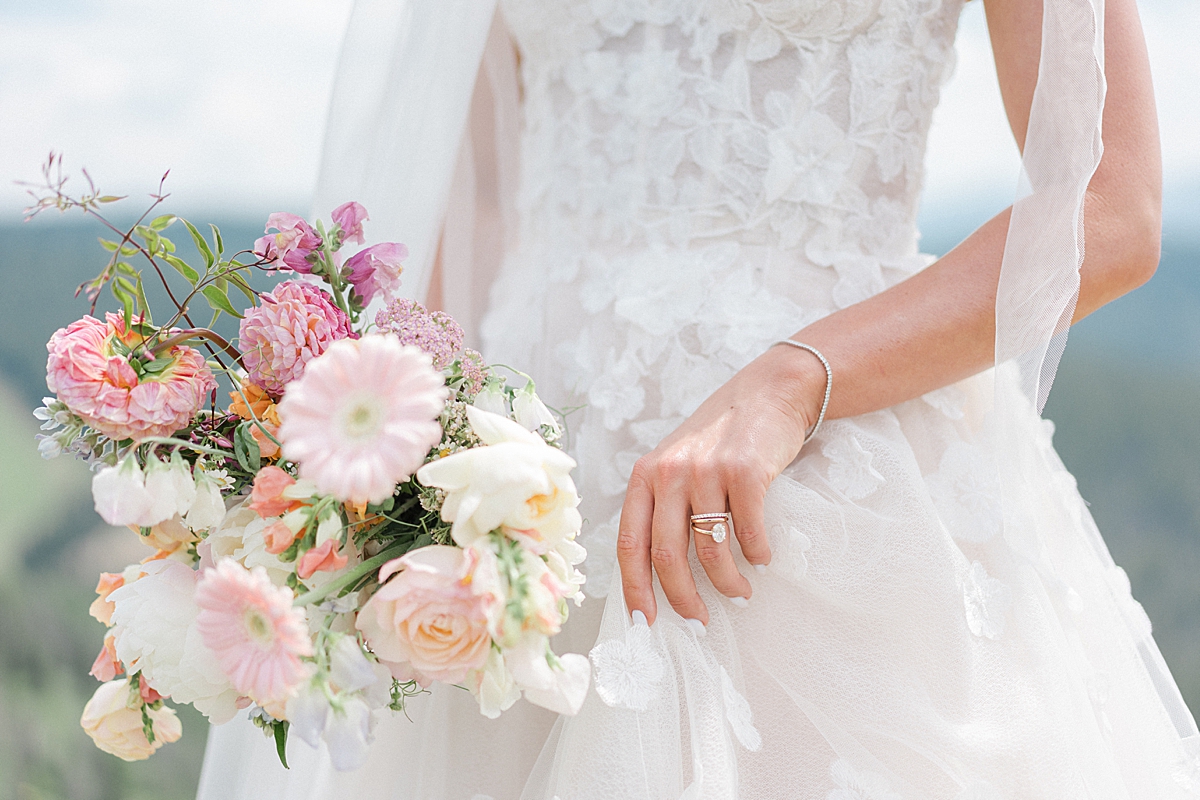 Vail Wedding Deck Summer Wedding