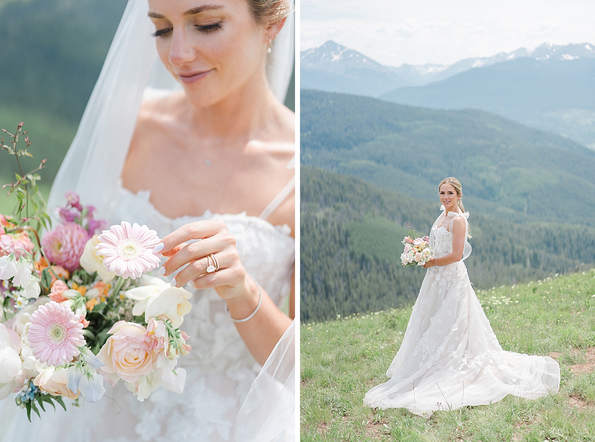 Vail Wedding Deck Summer Wedding