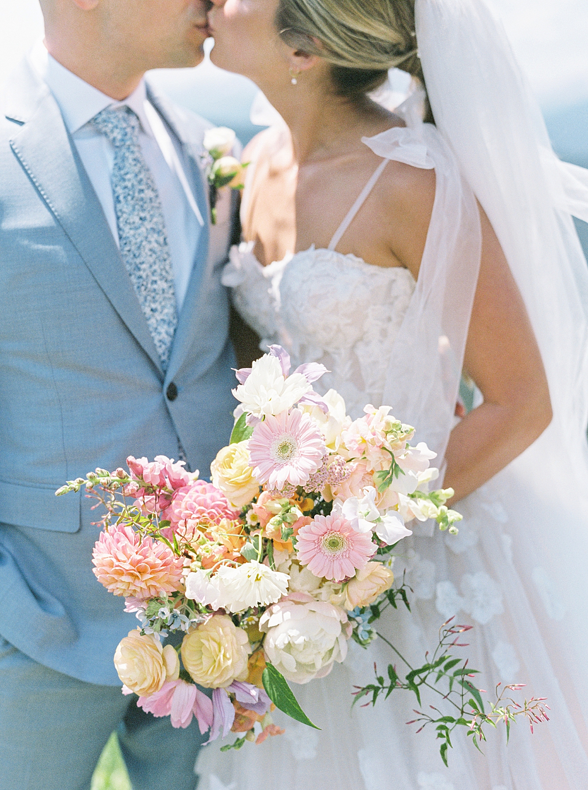 Vail Wedding Deck Summer Wedding on film