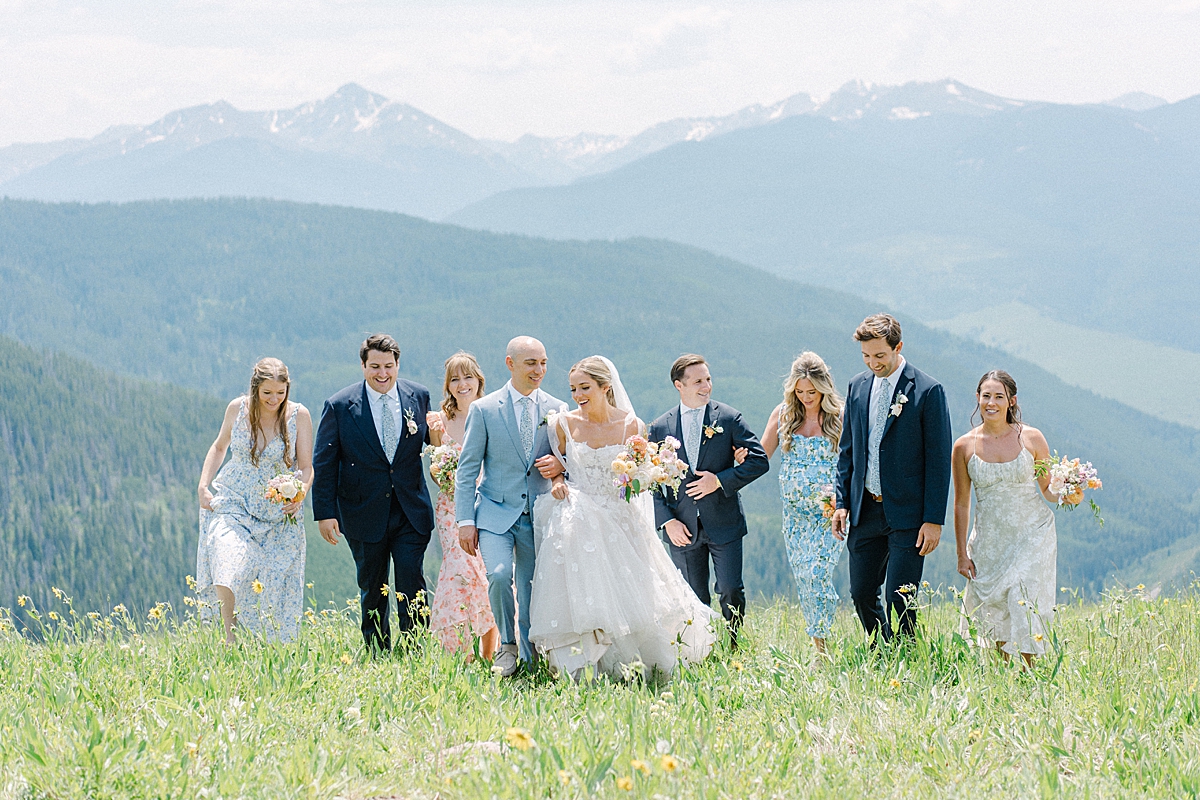 Vail Wedding Deck Summer Wedding