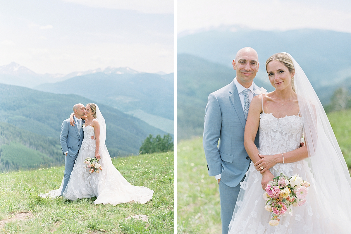 Vail Wedding Deck Summer Wedding