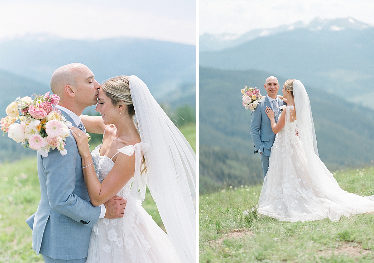 Vail Wedding Deck Summer Wedding