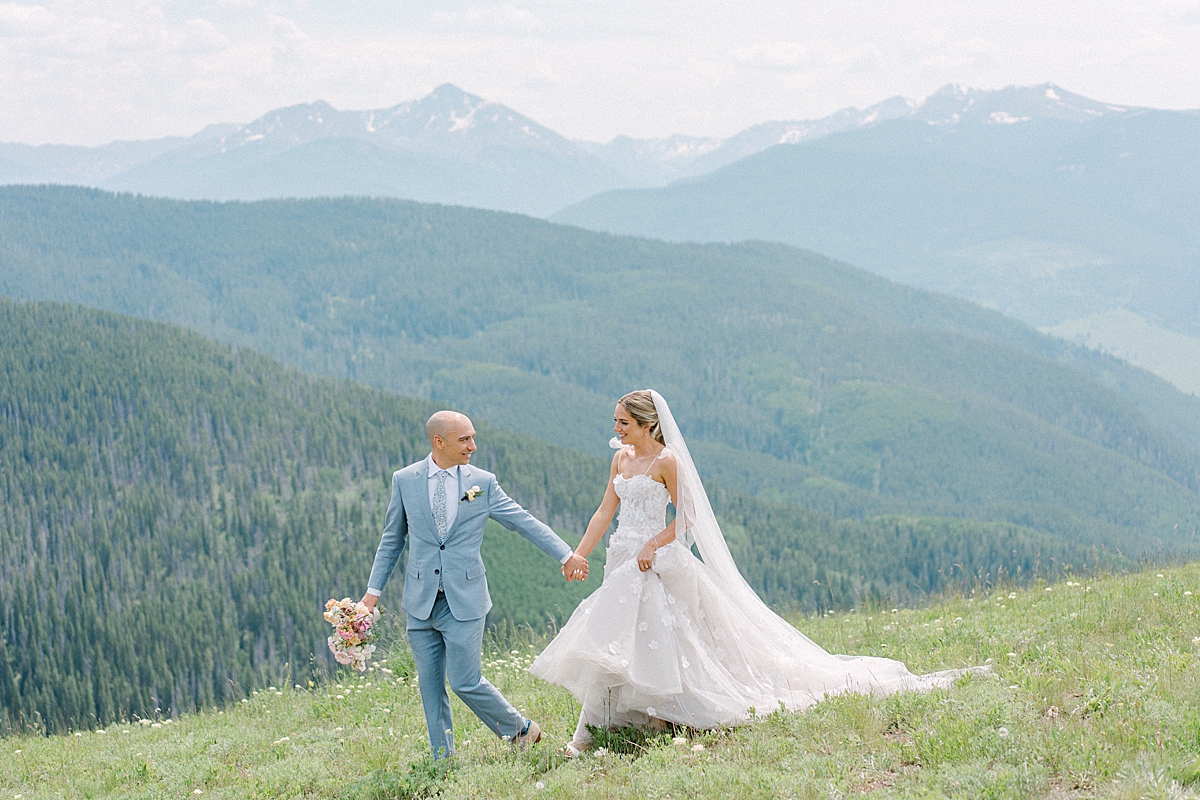 Vail Wedding Deck Summer Wedding