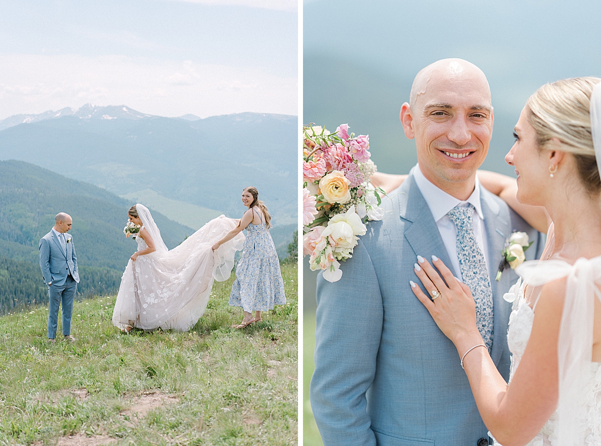 Vail Wedding Deck Summer Wedding