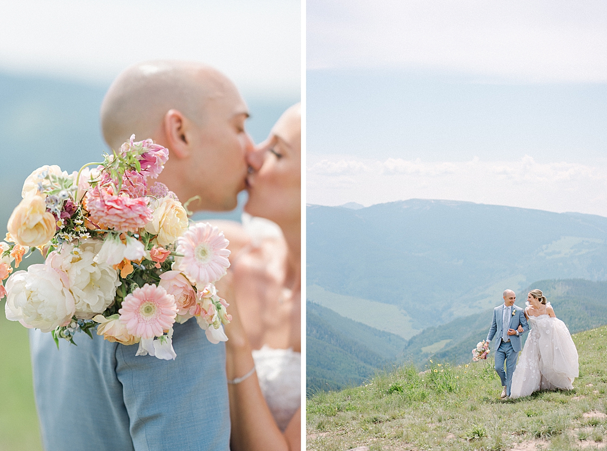 Vail Wedding Deck Summer Wedding