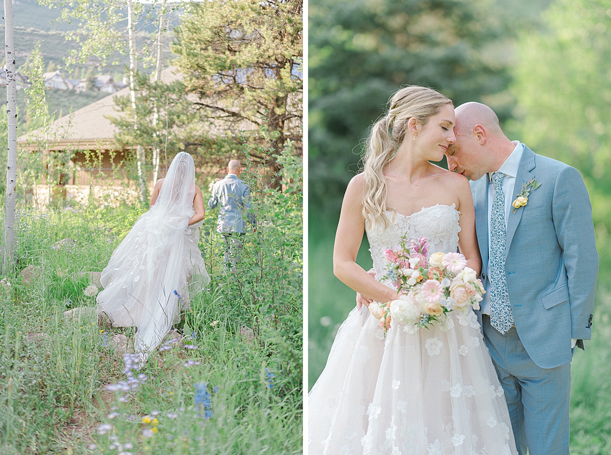 Vail Wedding Deck wedding with reception at Donovan Pavilion