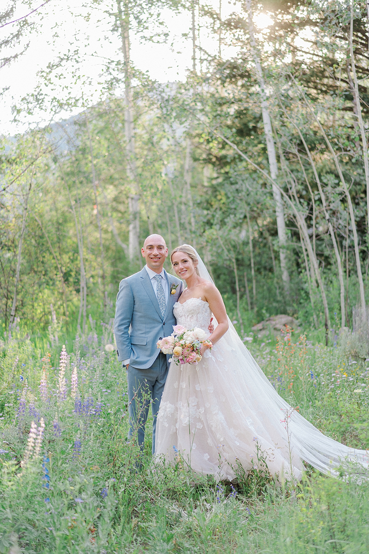 Vail Wedding Deck wedding with reception at Donovan Pavilion