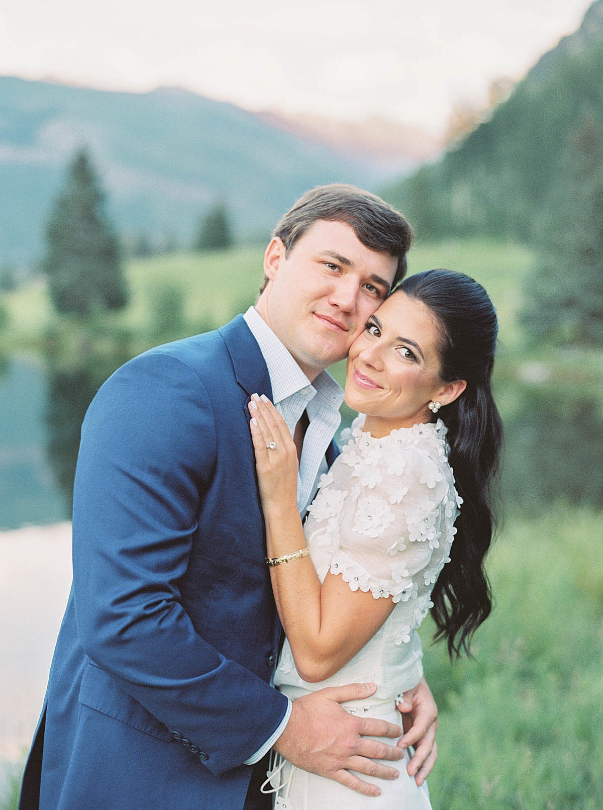 Vail engagement photographer takes engagement photos in Vail, Colorado.