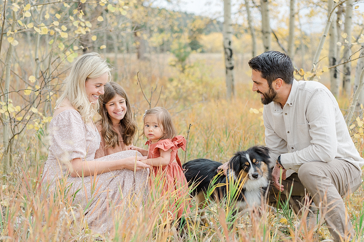 Evergreen Colorado fall family photos