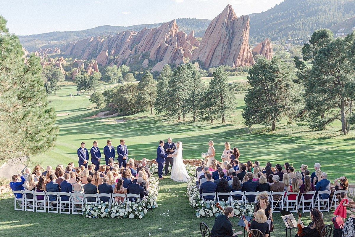 Arrowhead Golf Club Wedding on Film, Littleton Colorado wedding