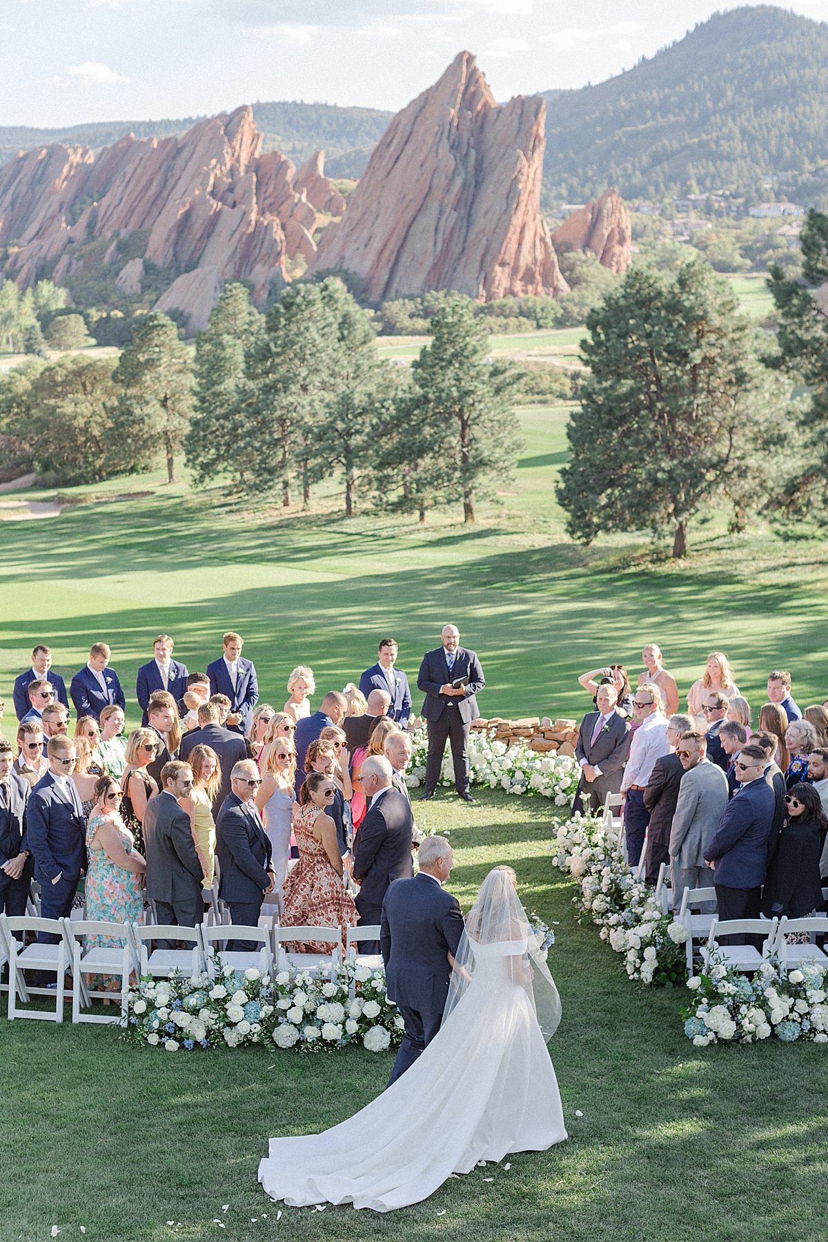 Arrowhead Golf Club Wedding on Film, Littleton Colorado wedding