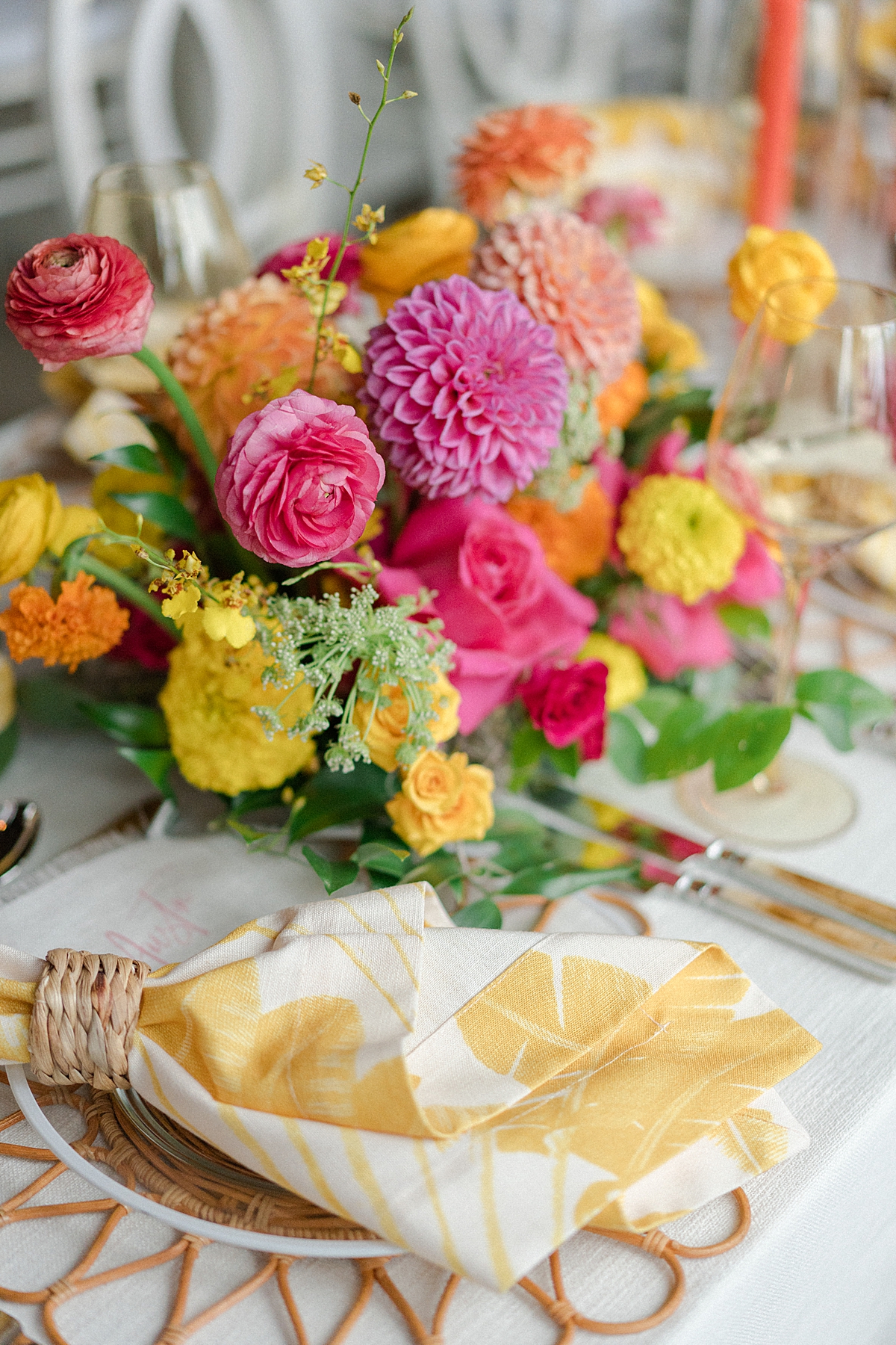 Breckenridge Wedding Photographer, Lush florals at Ten Mile Station