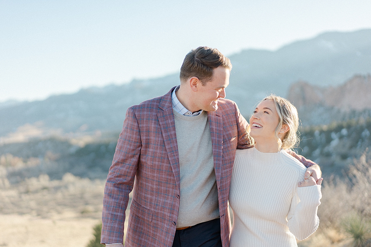 Garden of the Gods engagement photos