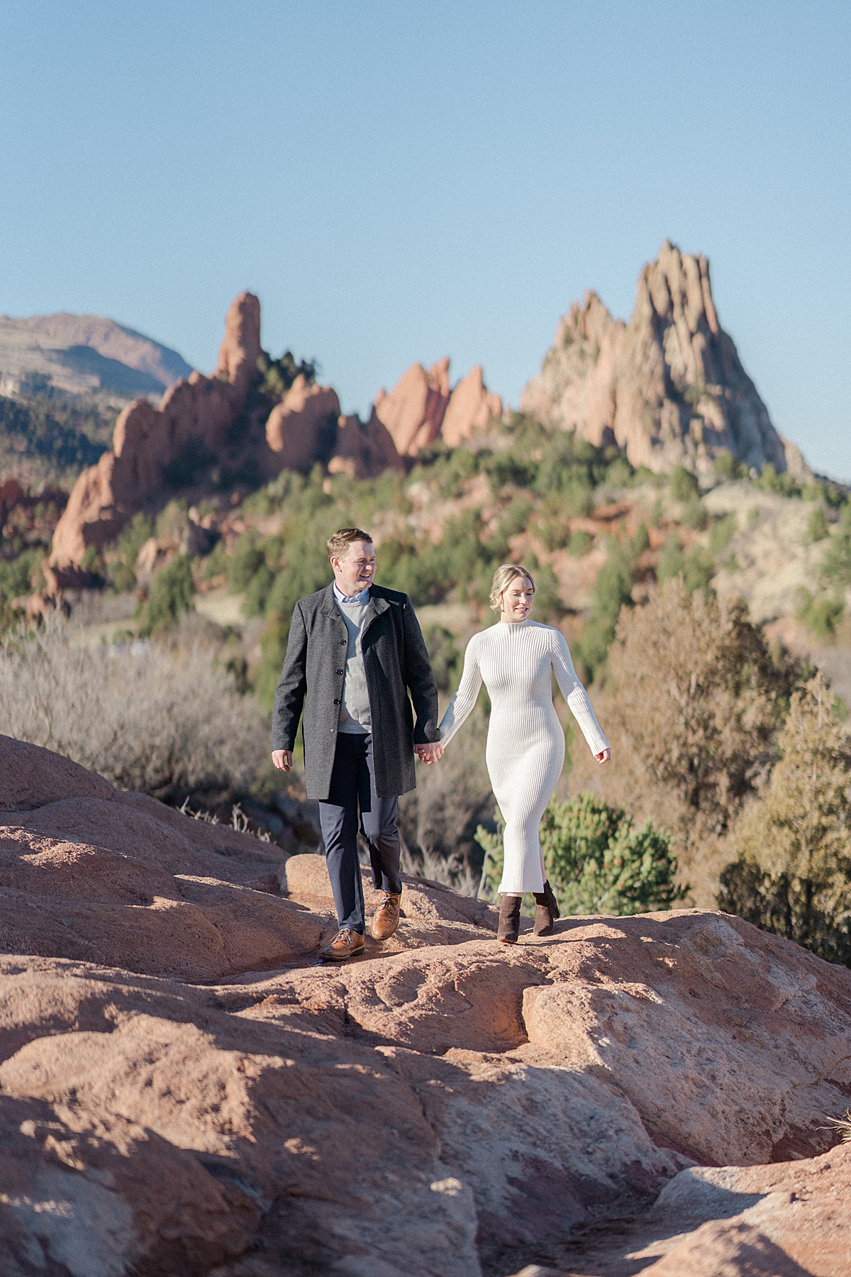 Garden of the Gods engagement photos