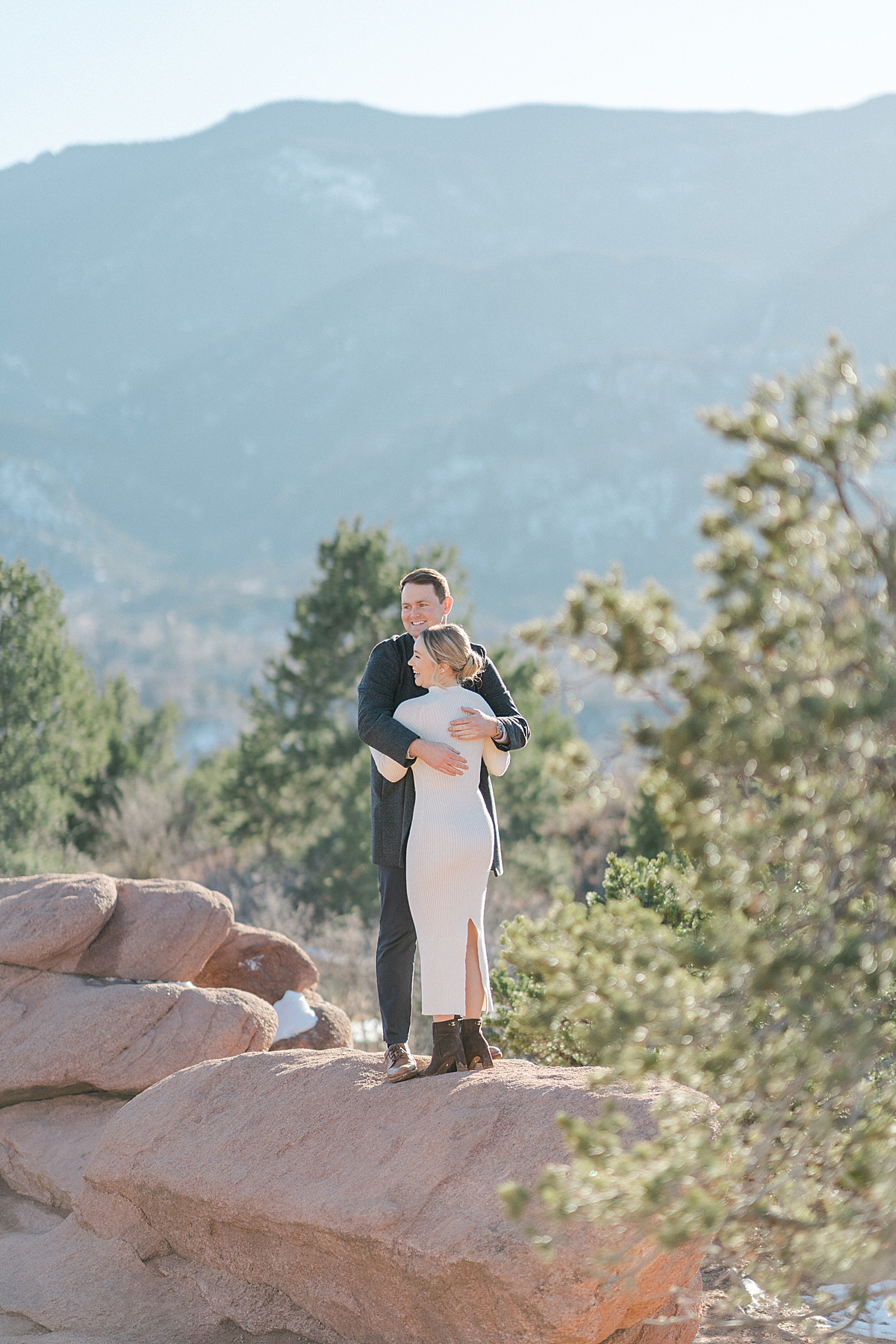 Garden of the Gods engagement photos