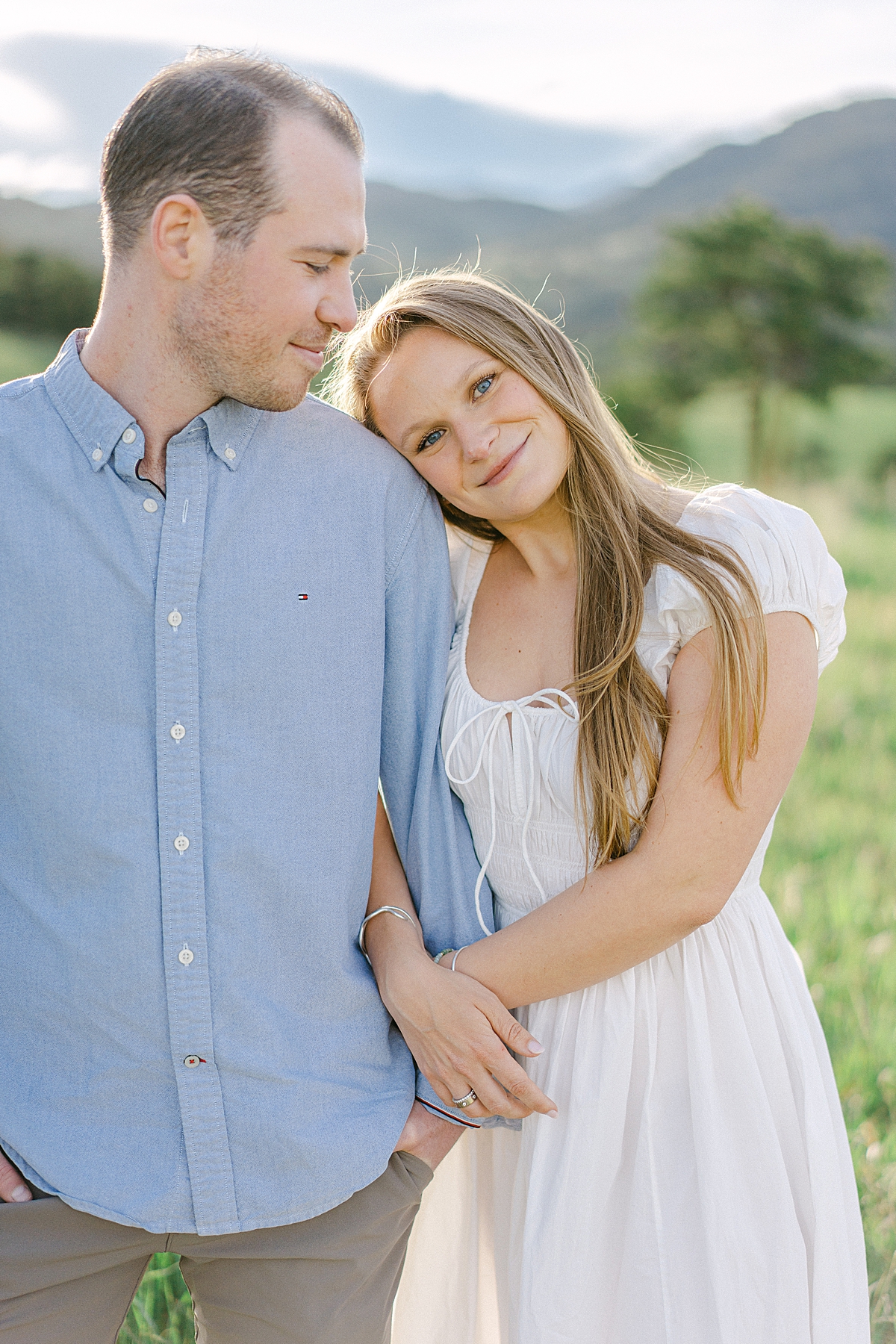 Golden Colorado Engagement Photos at White Ranch Park