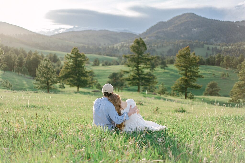 Golden Colorado Engagement Photos at White Ranch Park