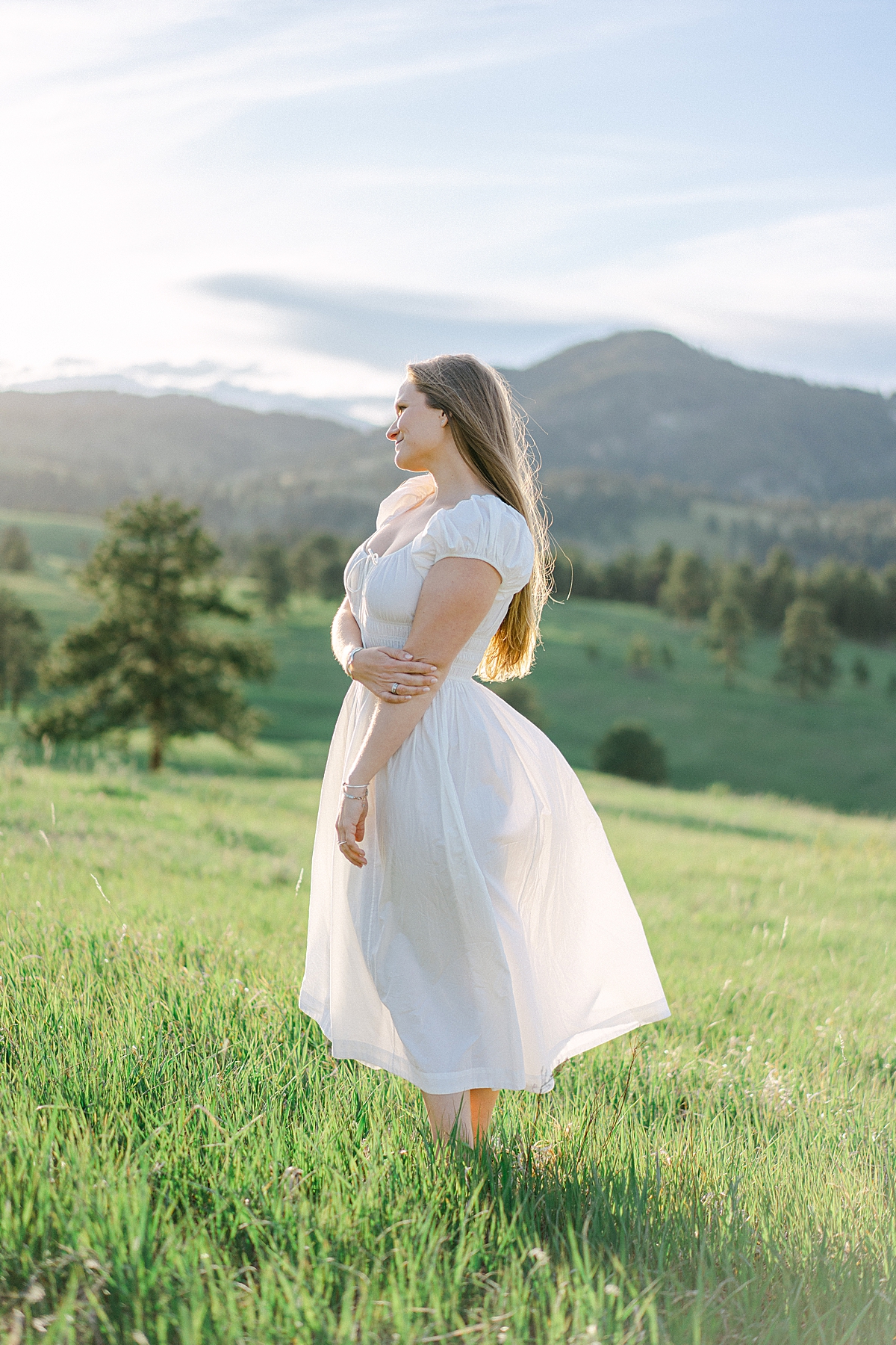 Golden Colorado Engagement Photos at White Ranch Park