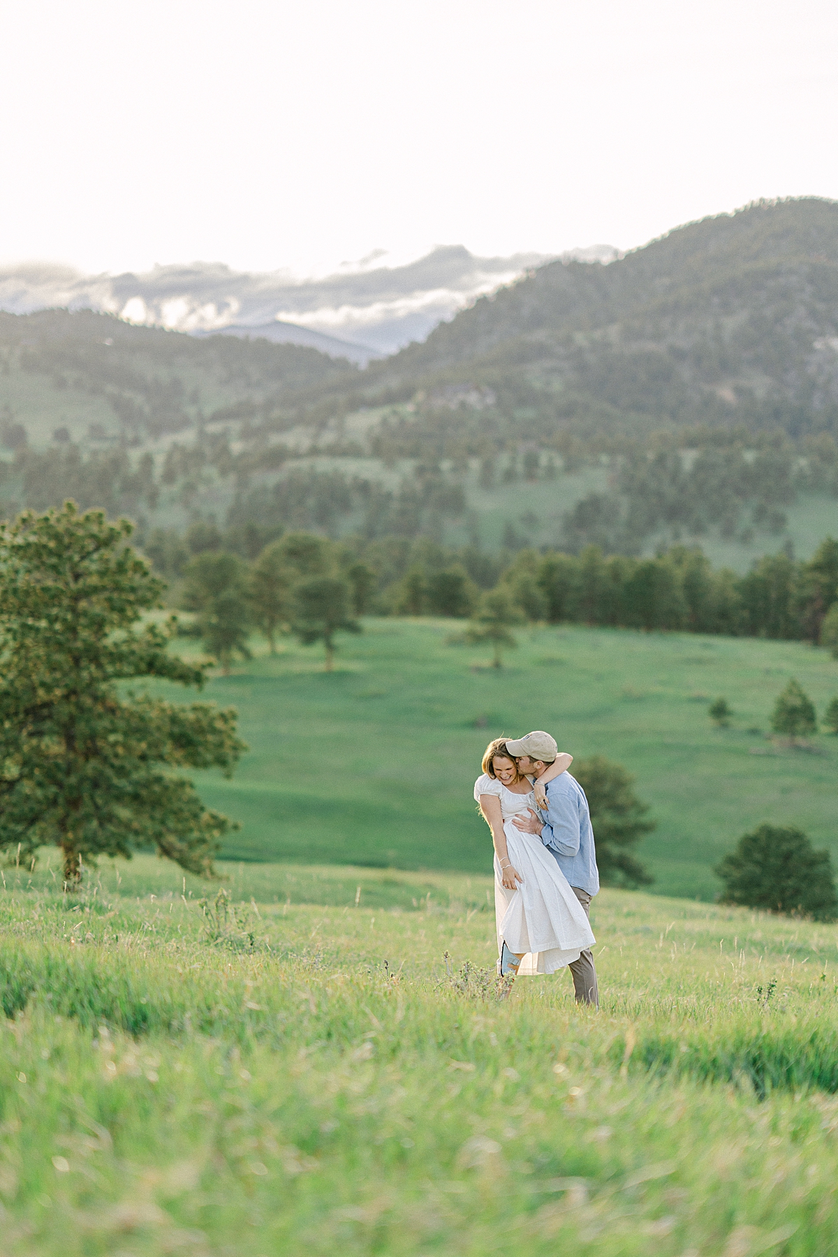 Golden Colorado Engagement Photos at White Ranch Park