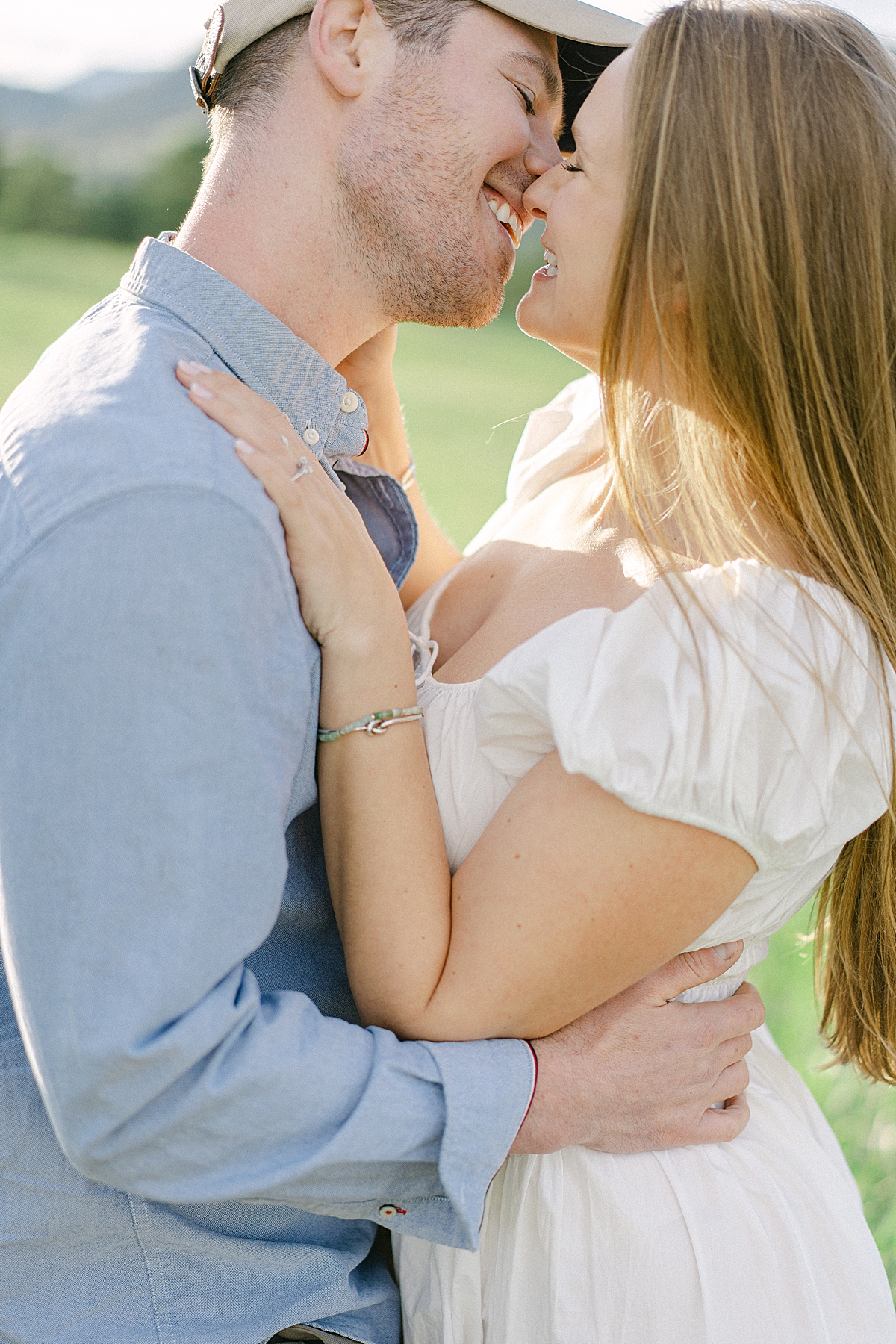 Golden Colorado Engagement Photos at White Ranch Park