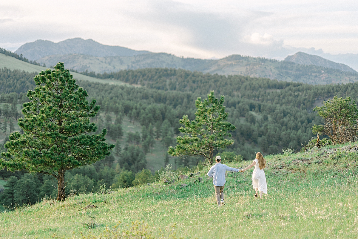 Golden Colorado Engagement Photos at White Ranch Park