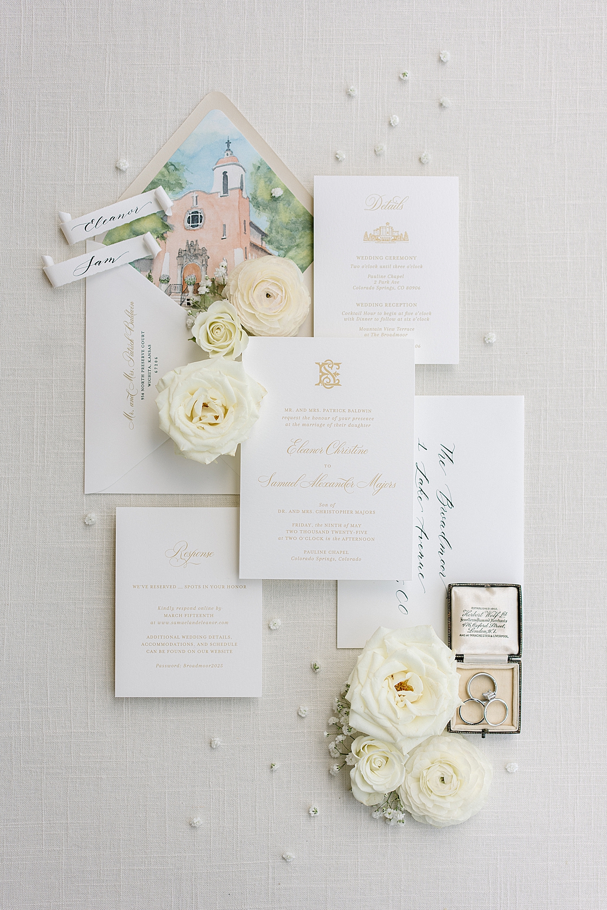 The Broadmoor Wedding at Pauline Chapel
