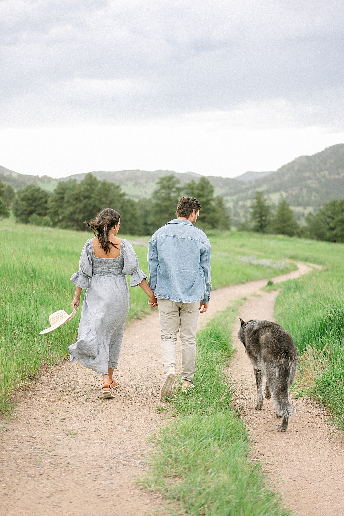 Boulder Maternity Photographer on Film in Summer wildflowers