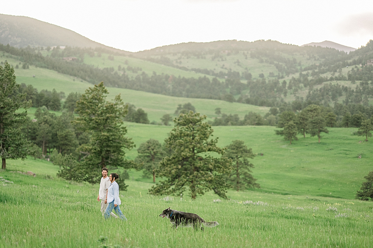 Boulder Maternity Photographer on Film in Summer wildflowers