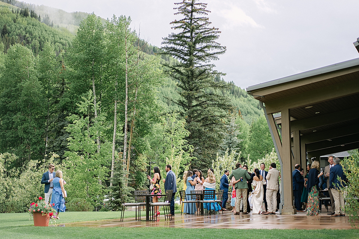 Wedding welcome party vail