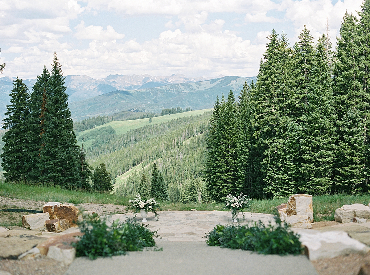 Beaver Creek Wedding Deck and Saddleridge Summer Wedding