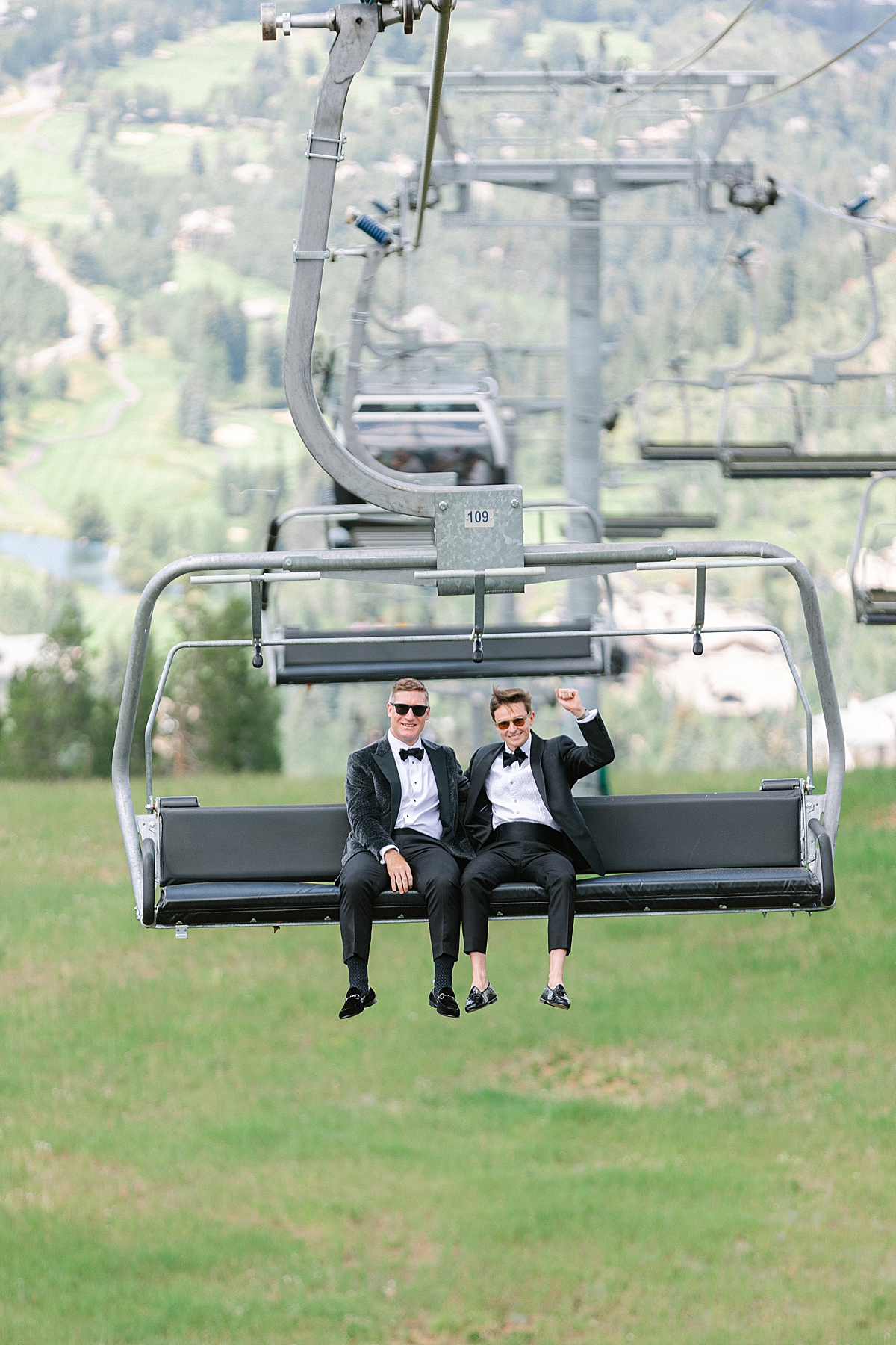 Beaver Creek Wedding Deck and Saddleridge Summer Wedding