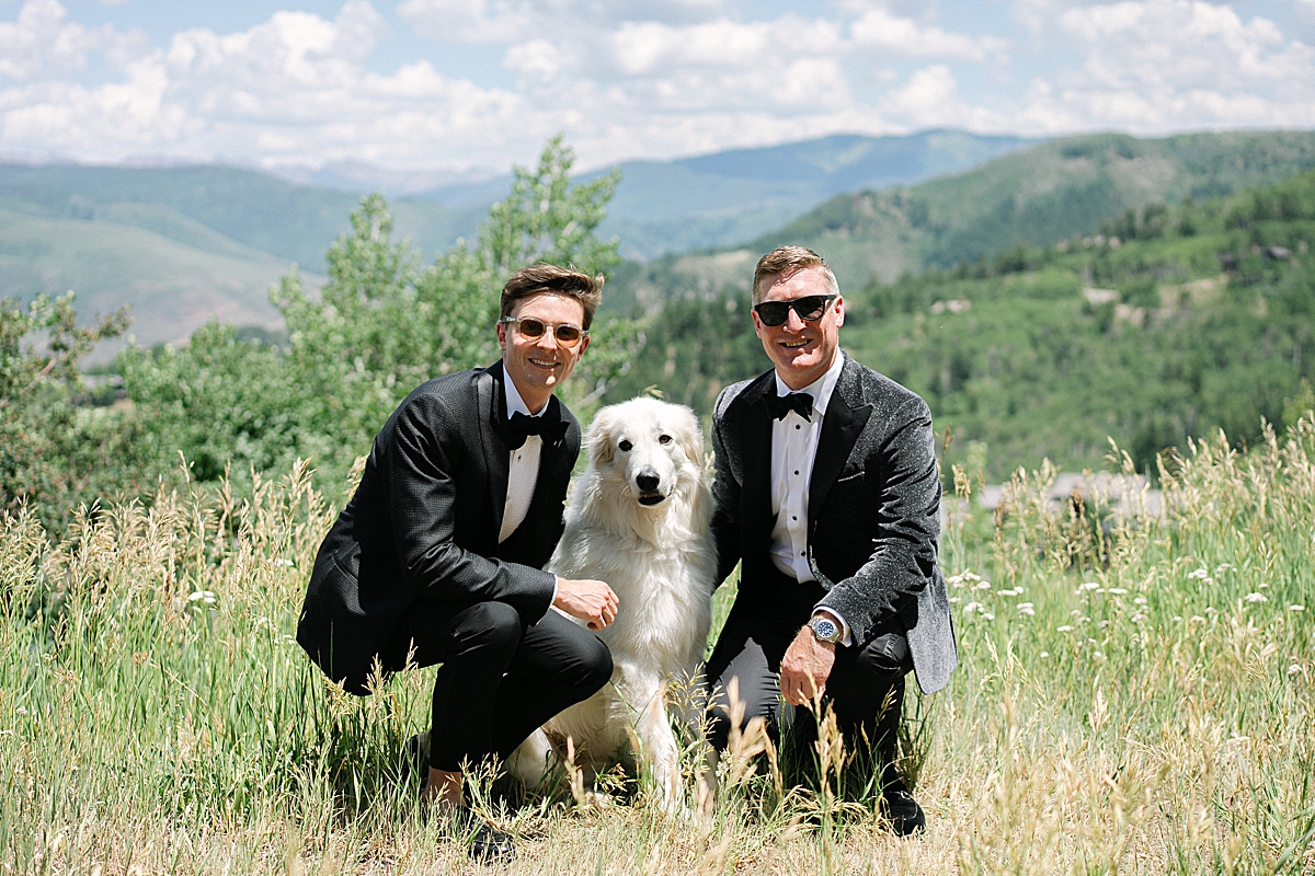Beaver Creek Wedding Deck and Saddleridge Summer Wedding