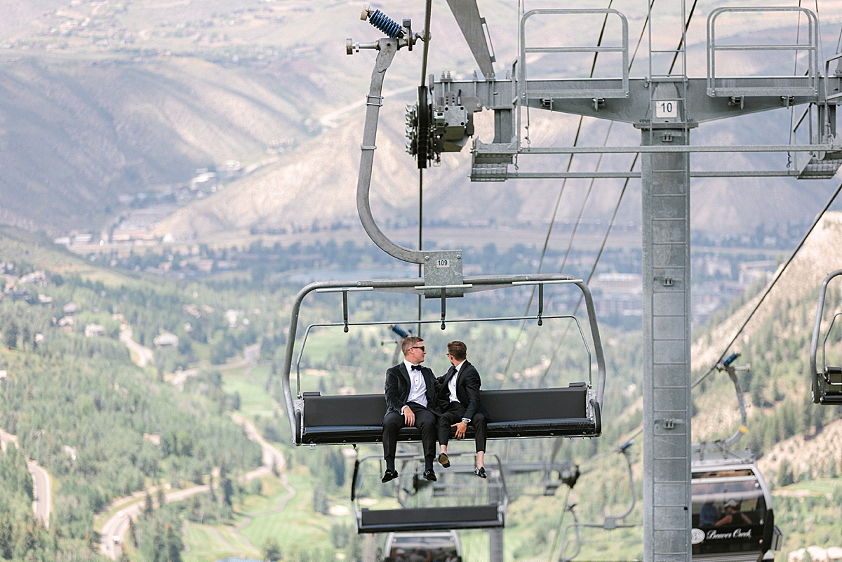 Beaver Creek Wedding Deck and Saddleridge Summer Wedding
