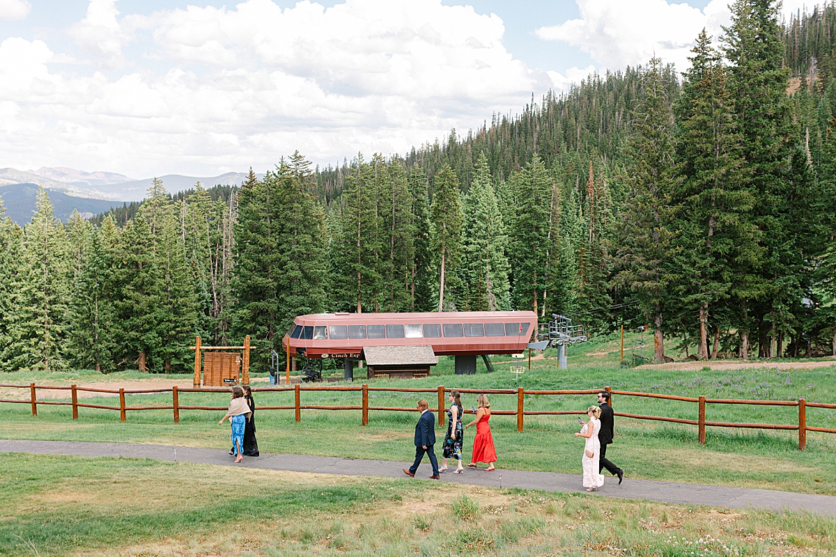 Beaver Creek Wedding Deck and Saddleridge Summer Wedding