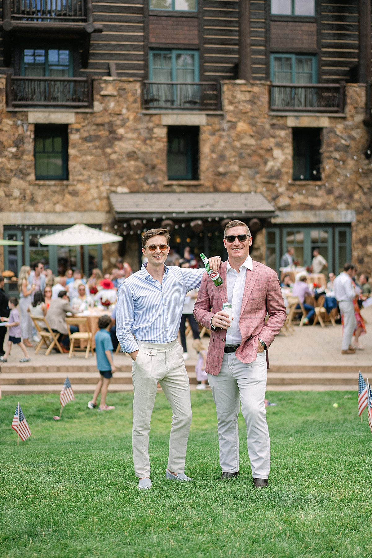 Ritz Carlton Bachelor Gulch Wedding Welcome BBQ