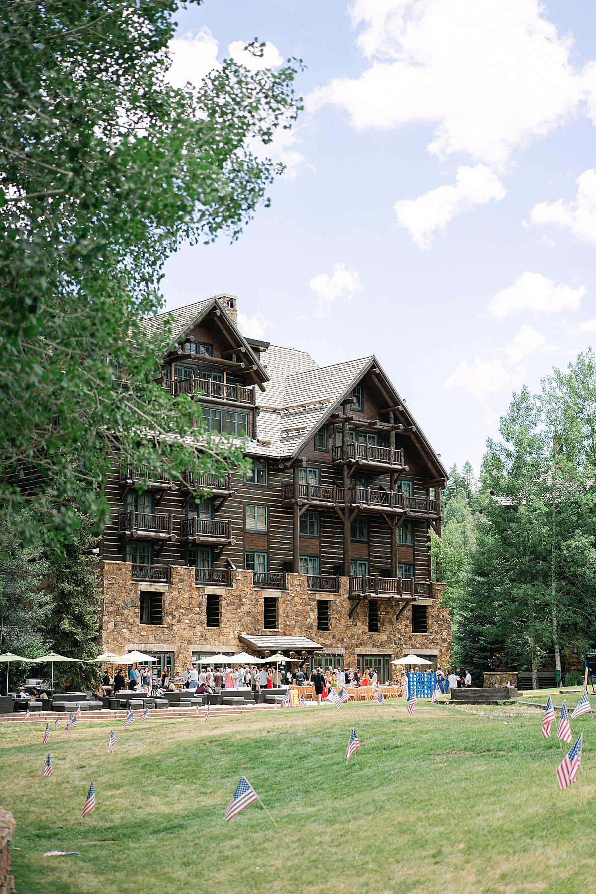 Ritz Carlton Bachelor Gulch Wedding Welcome BBQ