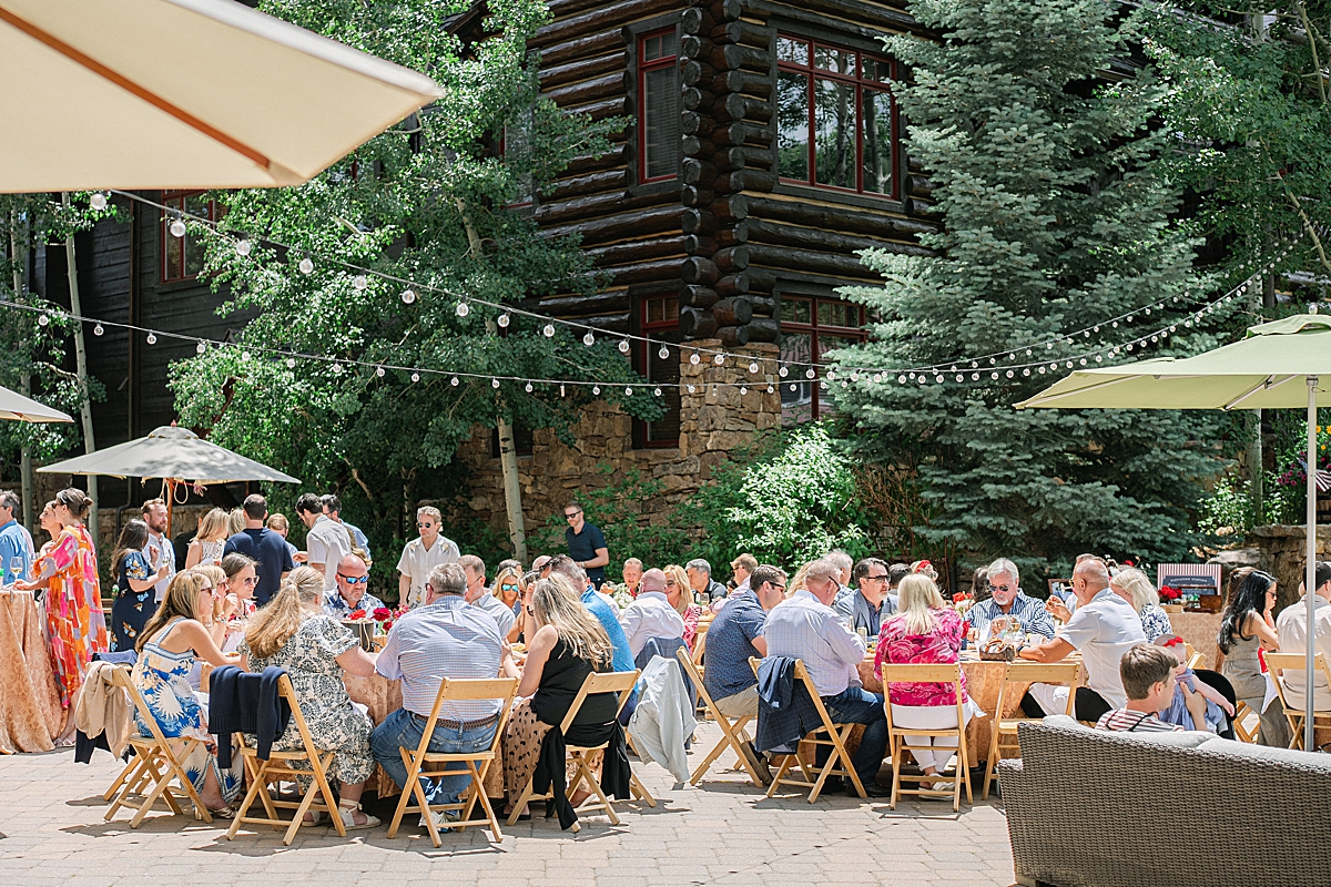 Ritz Carlton Bachelor Gulch Wedding Welcome BBQ
