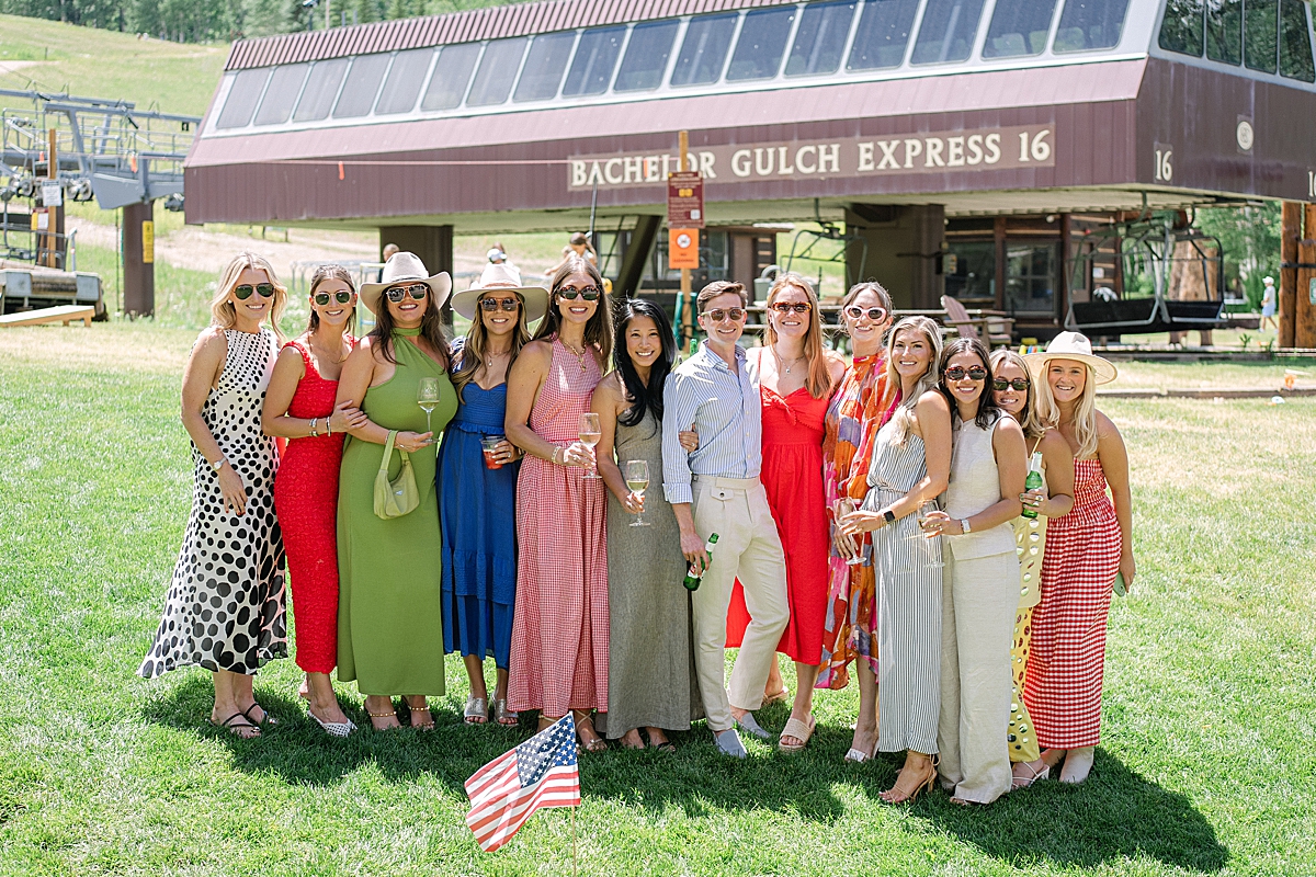 Ritz Carlton Bachelor Gulch Wedding Welcome BBQ