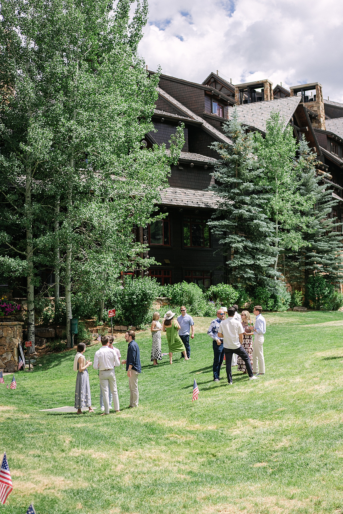 Ritz Carlton Bachelor Gulch Wedding Welcome BBQ