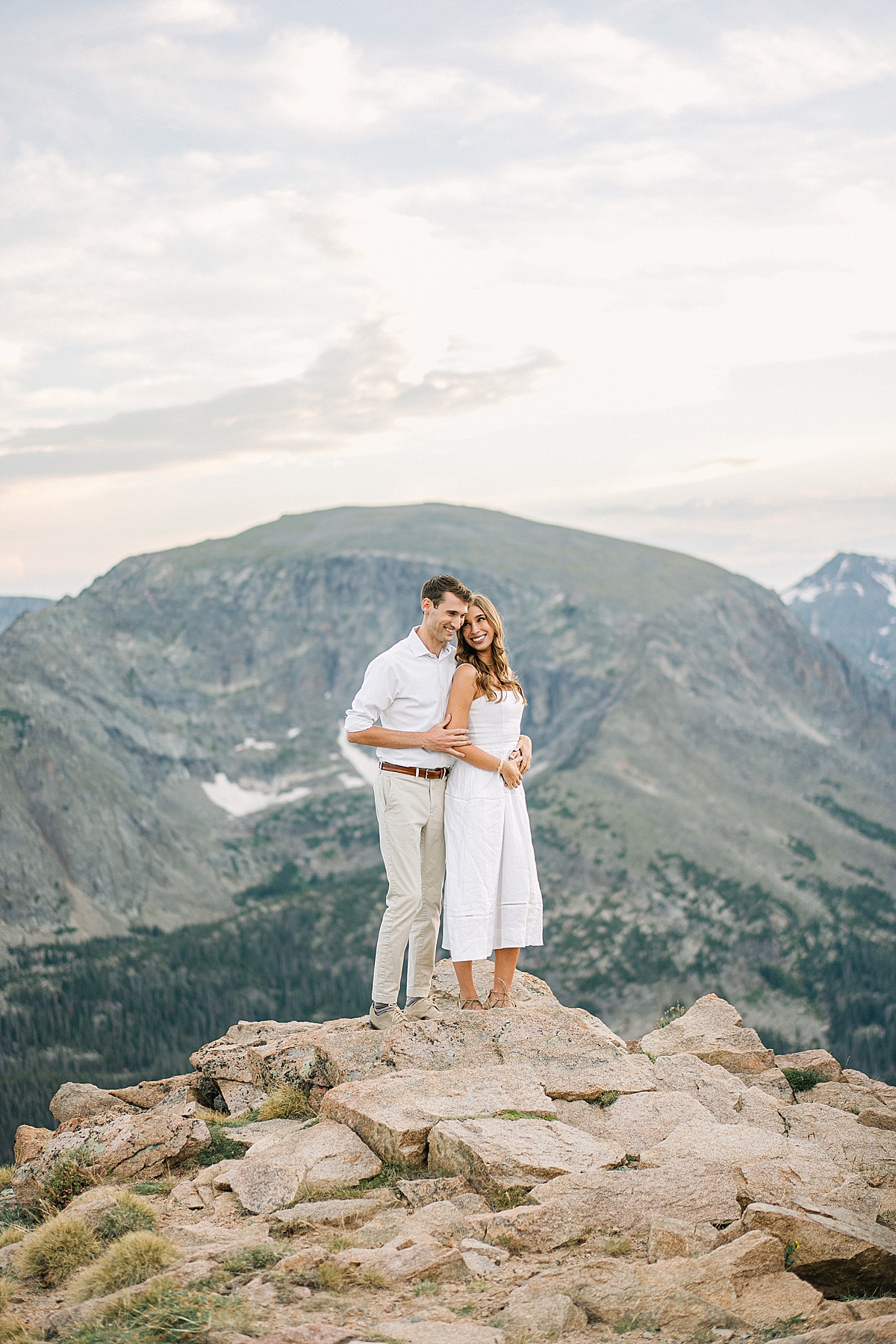 Rocky Mountain National Park engagement photos