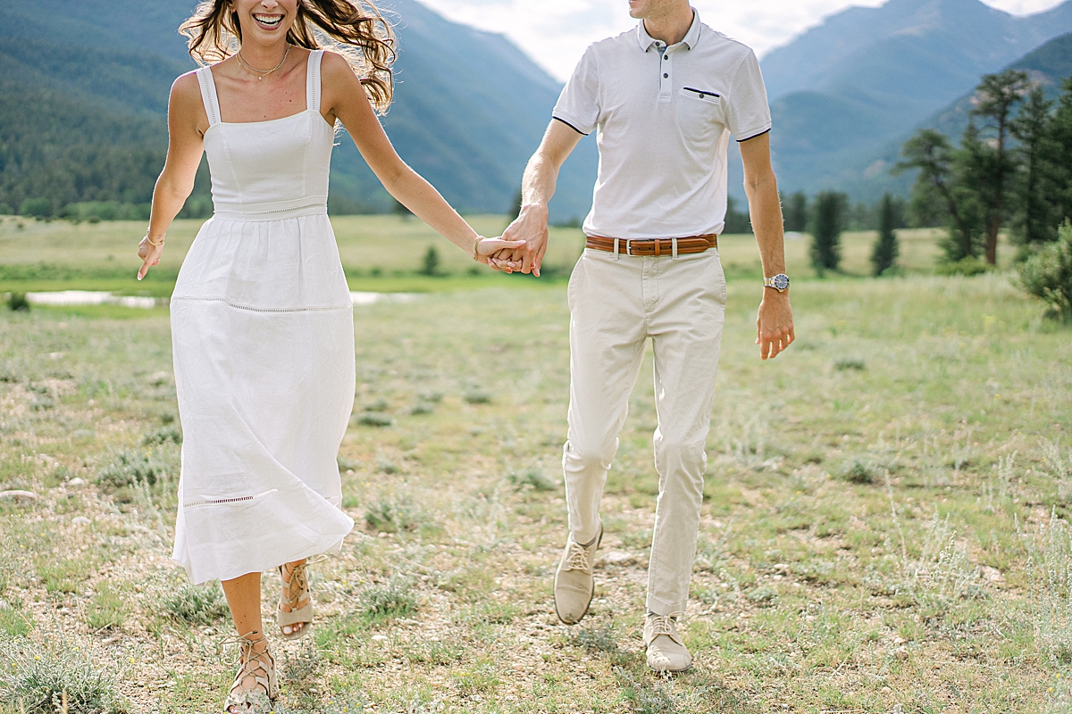 Rocky Mountain National Park engagement photos