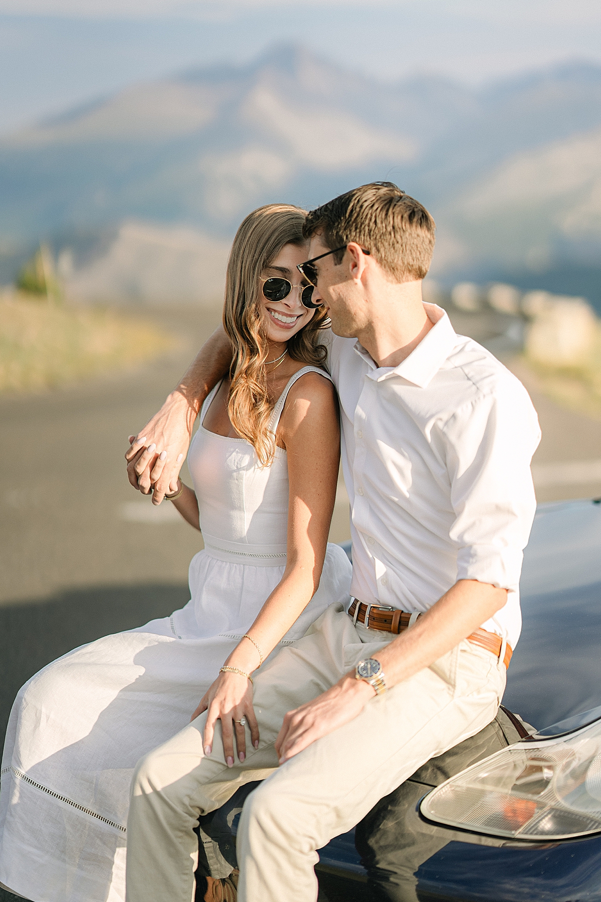 Rocky Mountain National Park engagement photos