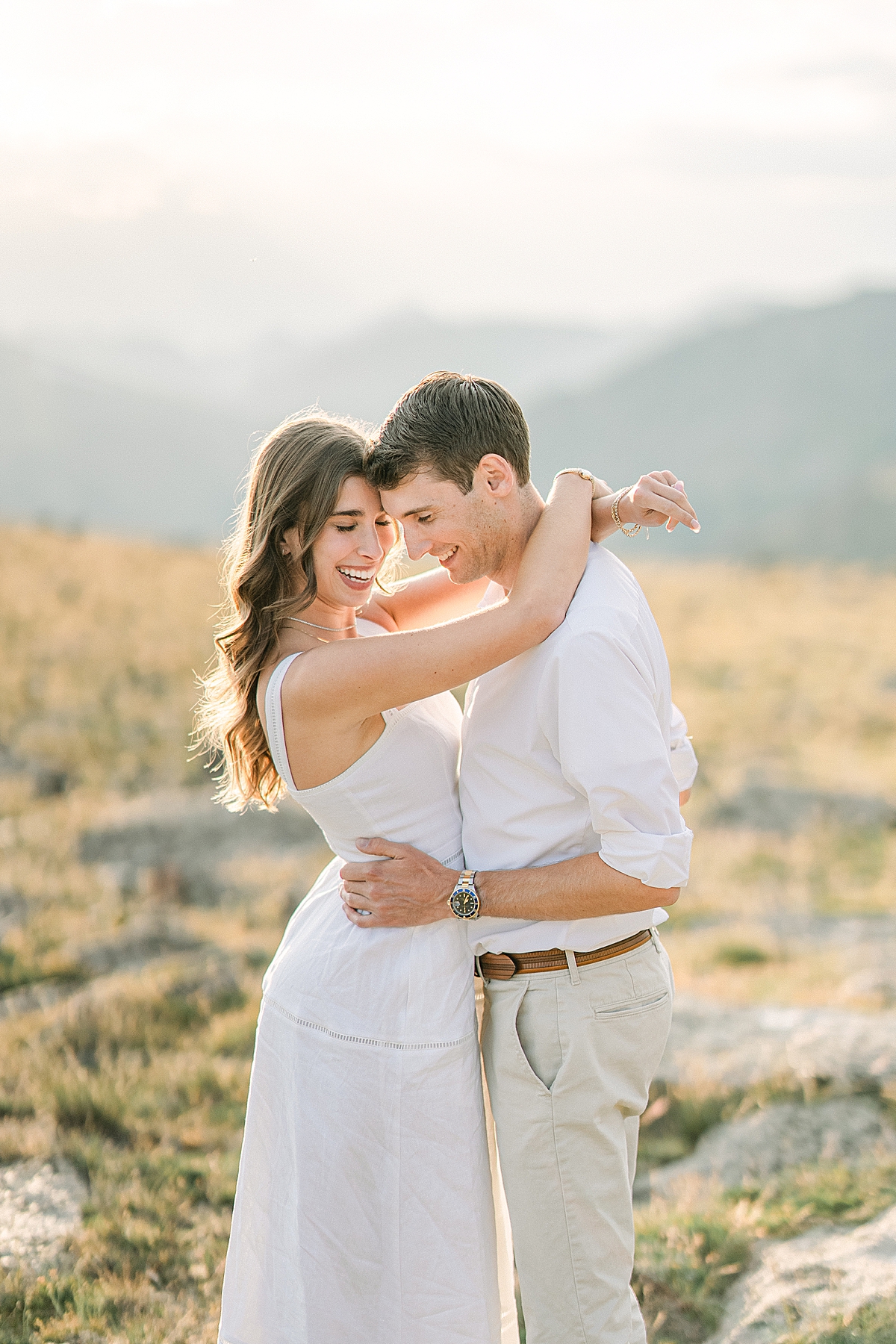 Rocky Mountain National Park engagement photos