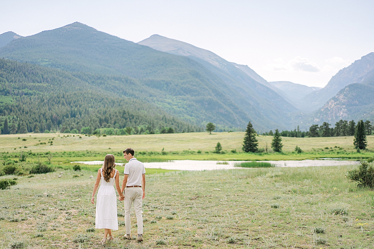 Rocky Mountain National Park engagement photos