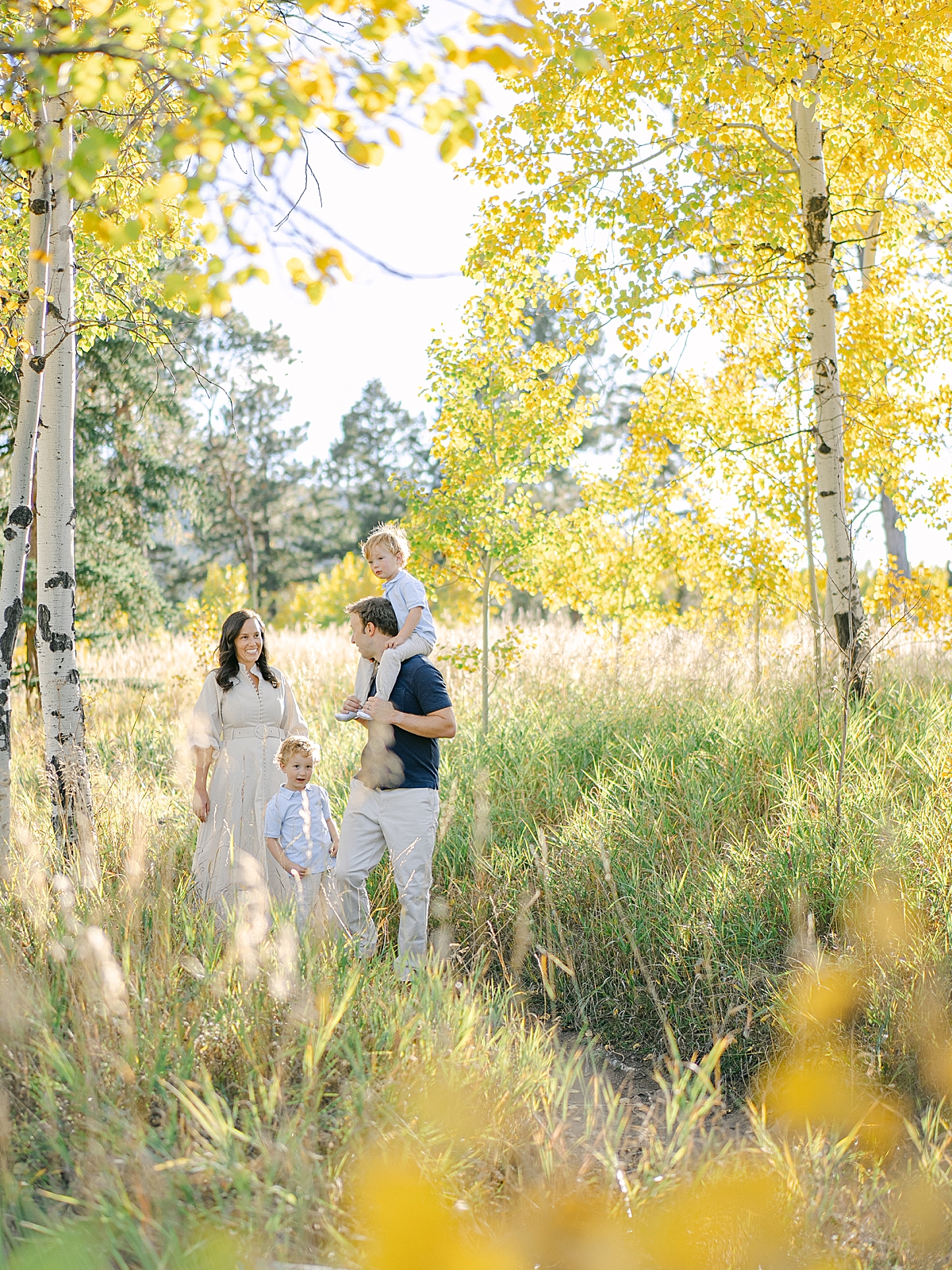 Denver family photographer - fall family photos in Denver
